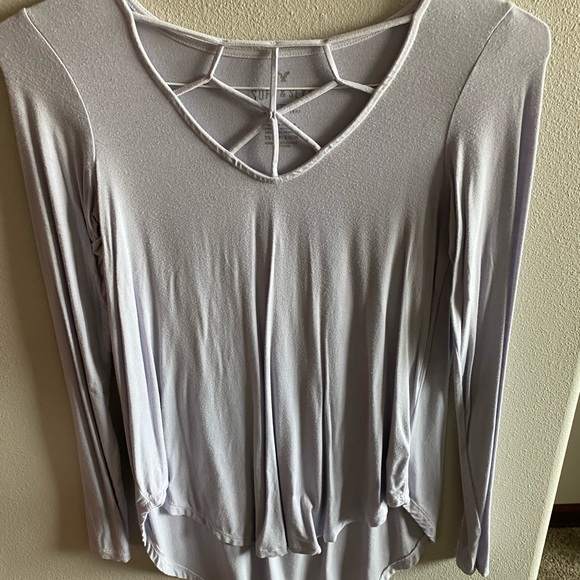 American Eagle XS long sleeve soft & sexy top - Picture 1 of 3